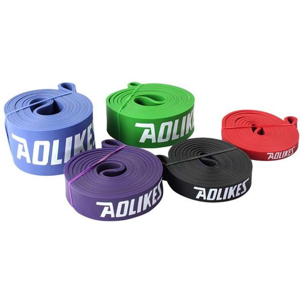 

women men strength weight strength elastic belt sports yoga resistance bands exercise loop cross fit training fitness yoga