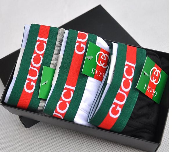 

with box]brand panties luxury knickers 100% famous designer underwear mens boxers cotton short man luxury underwear man briefs