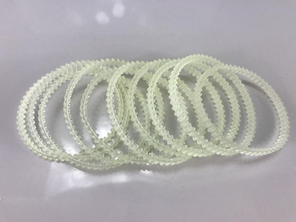 

10pcs rubber chain dentate strip for kd/kt6808 jewelry rotary tumbler accessories