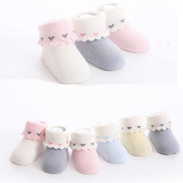

baby socks for newborn girl love princess lace short socks flanging knee lose baby toddler sock boneless love print, Pink;yellow