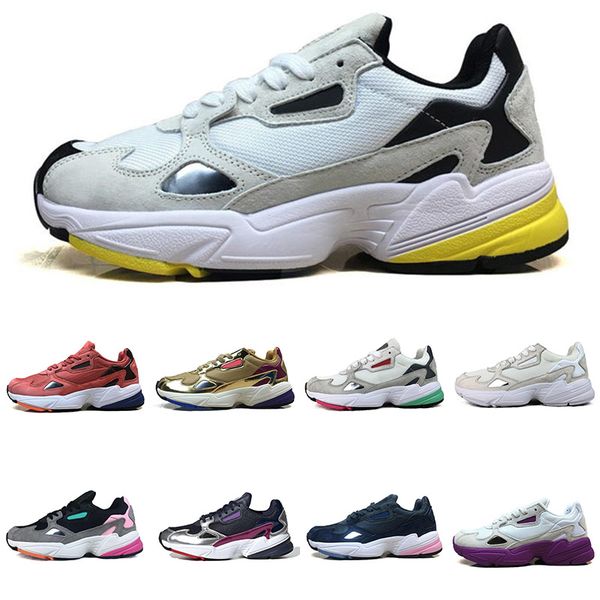 

new falcon w running shoes for women men black white designer sports casual jogging outdoors sneakers 36-45
