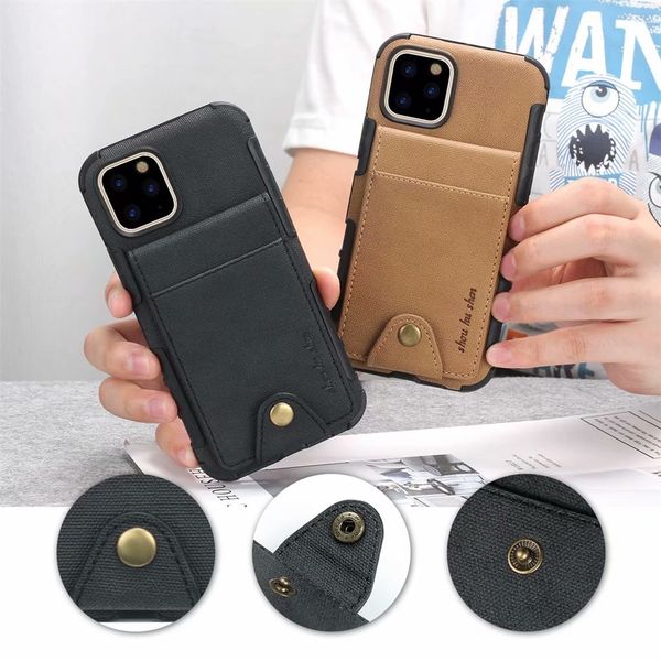 

luxury cloth case for iphone xs max xr x 8 7 6s plus 11 pro max flip wallet card slot holder back cover