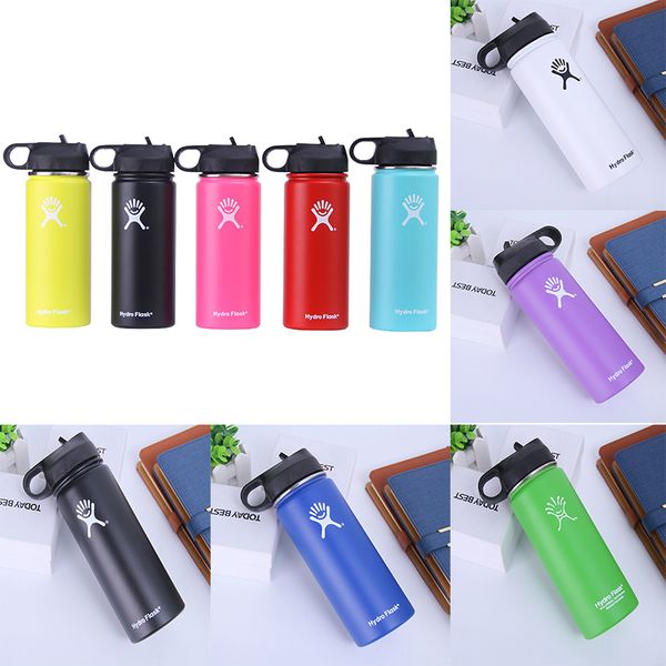 

18oz 32oz 40oz vacuum water bottle in ulated 304 tainle teel water bottle wide mouth big capacity travel water bottle with filp lid