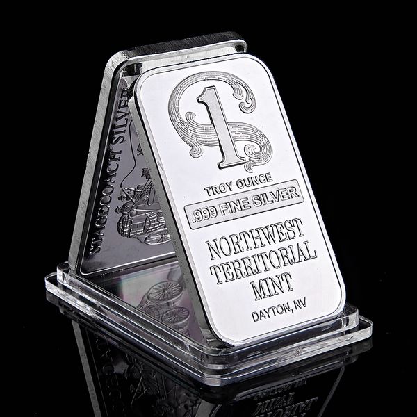 

new listing northwest territorial mint coin collection 1oz fine silver bar 50 x 28 mm vacuum plastic package