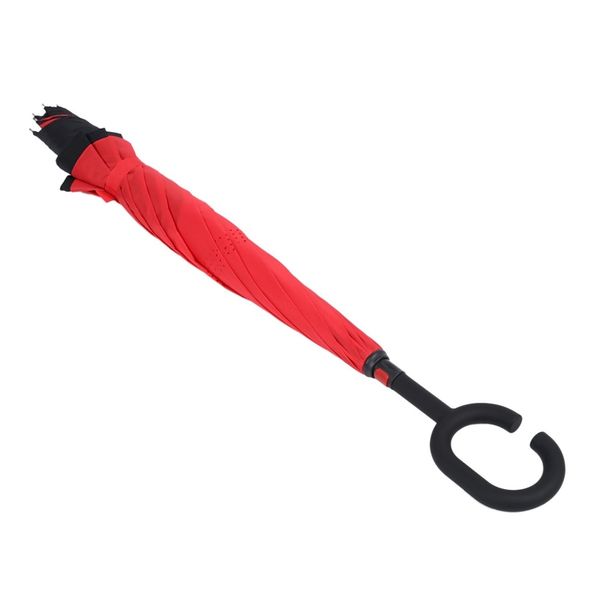 

folding reverse umbrella double layer inverted windproof rain car umbrellas for women umbrellas