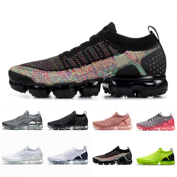 

2020 knit 2.0 3.0 mens running shoes triple white black heritage cushion mens trainer women designer sports sneakers 36-45 outdoor