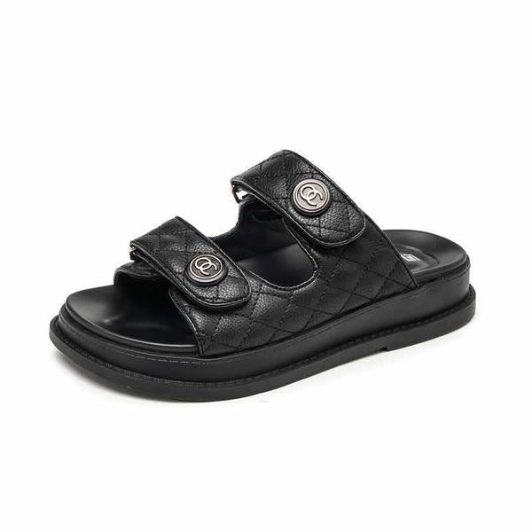 

brazil three-dimensional butterfly flat heel sandals clip toe beach sandals 2020 shoes female summer new fashion wild#351, Black