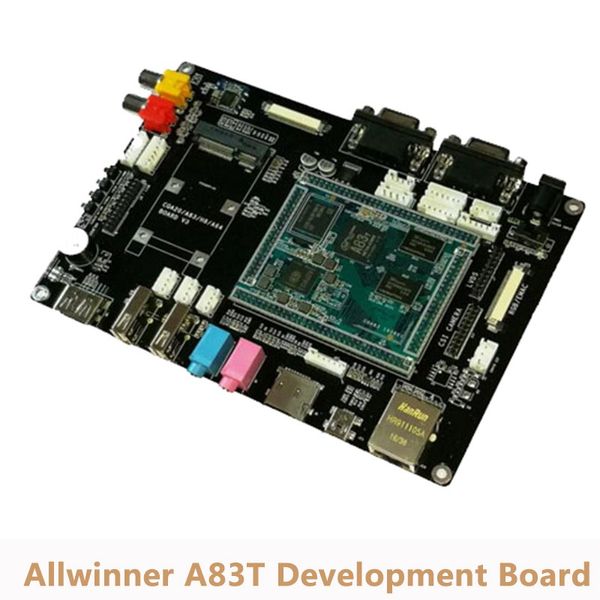 Freeshipping Allwinner A83T Octa-Core Cortex-A7 Entwicklungsboard Super Raspberry Pi/Banana Pi Unterstützung 3G/WIFI/Ethernet/RS232