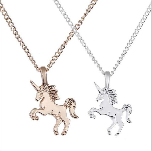 

нова мода женин unicorn лоад ожеѬеле покѬие епи choker подаѬка велиѬн издел, Silver