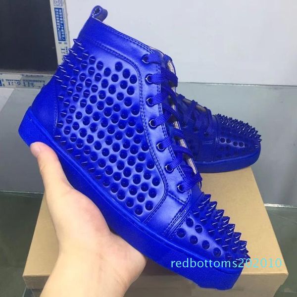 

new releases designer red bottoms sneakers studded spikes flats shoes designer luxury red bottoms for men women training shoes r10, Black