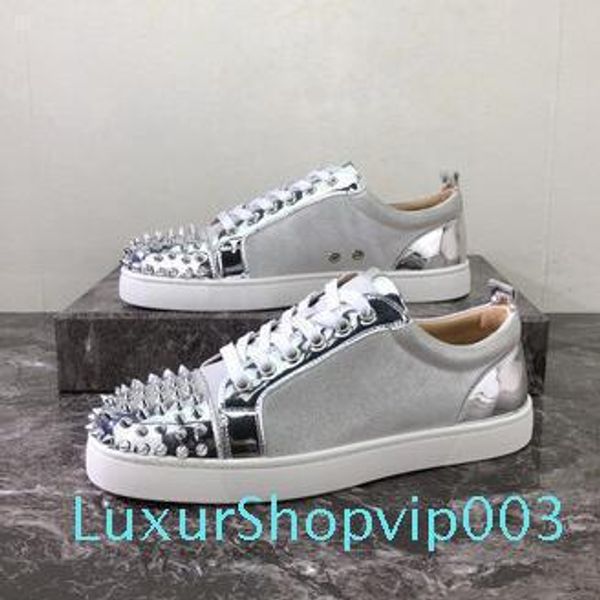 

designer red bottom loafers for men women casual shoes genuine leather slip on platform sneakers wedding party flats men shoes ffdfd17, Black