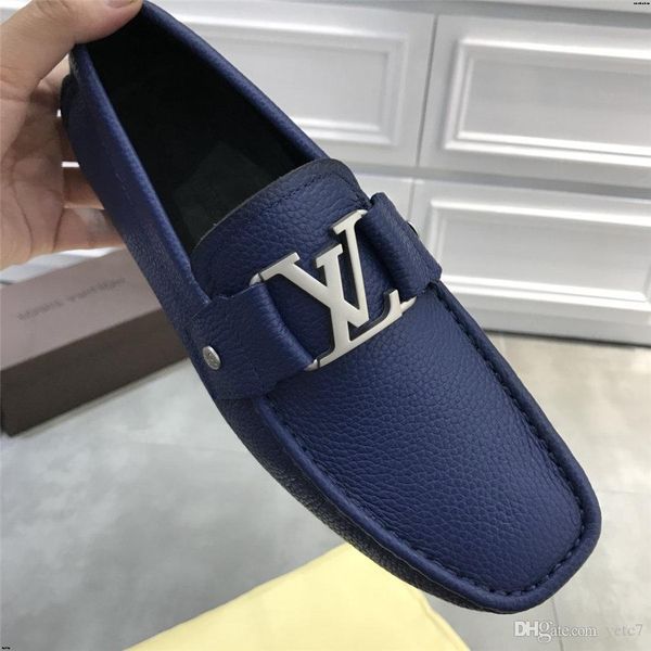 

20fw new fashion men suede leather loafers slip on autumn with buckle men casual footwear breathable men flat shoes madaoj, Black