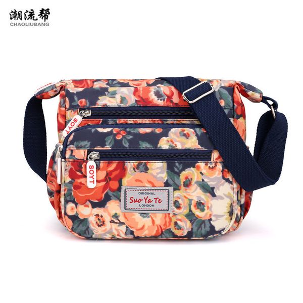 

2018 woman nylon bag crossbody waterproof beach women famous brands messenger bags handbags for bolsa feminina bolsos mujer sac y190704