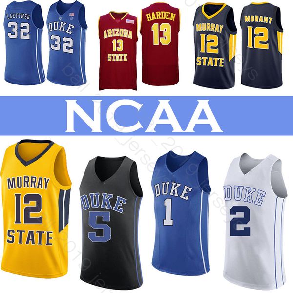 

zion williamson jersey ncaa duke blue devils college james harden jersey cam reddish rj barrett ja morant jerseys, Black