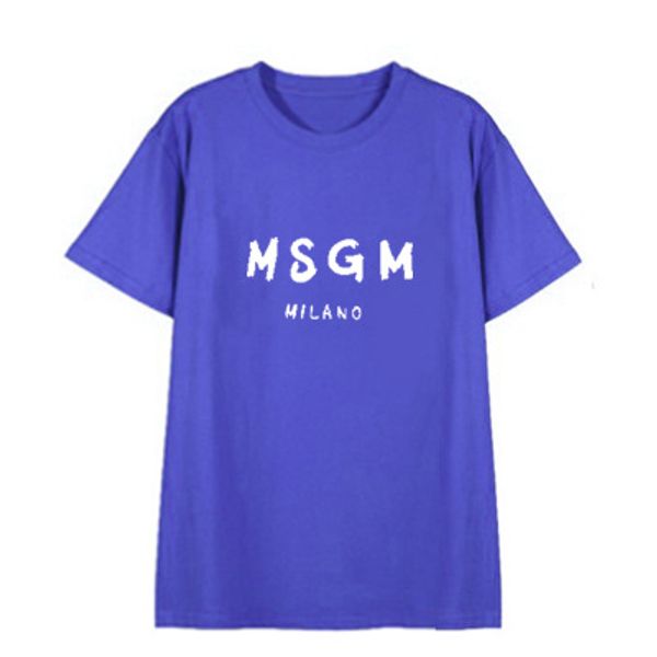 

дизайнер футболка для мужчин моды письмо msgm тис повседневная pattern с коротким рукавом свободные тенденции топы для пары женщин 2019 горя, White;black
