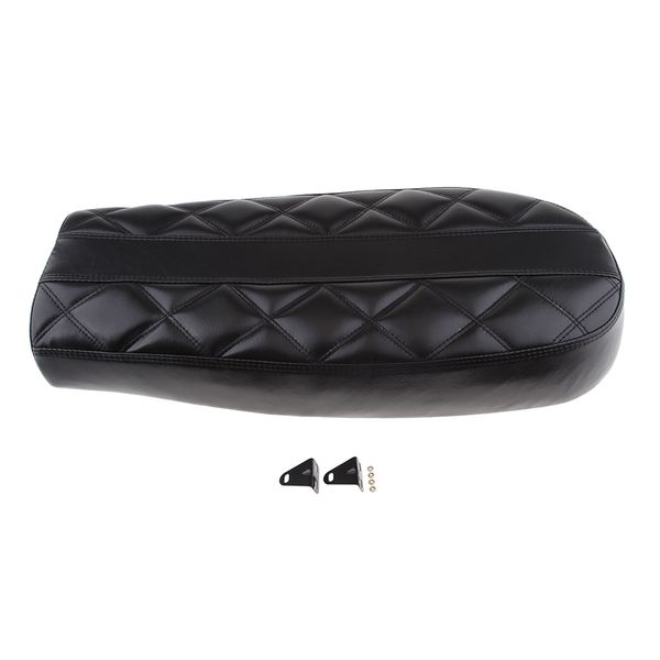 

black motorcycle cafe racer vintage seat motorbike cushion