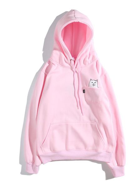 

mens designer hoodies pink&black color autumn designer letters fashion hiphop hooded stylish sweatshirts for sale