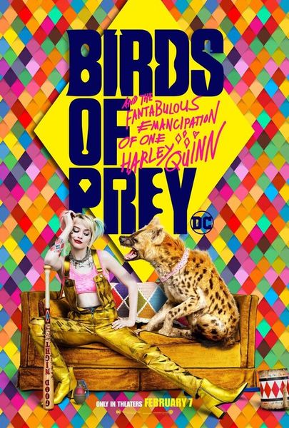 

birds of prey poster silk art new movie 02