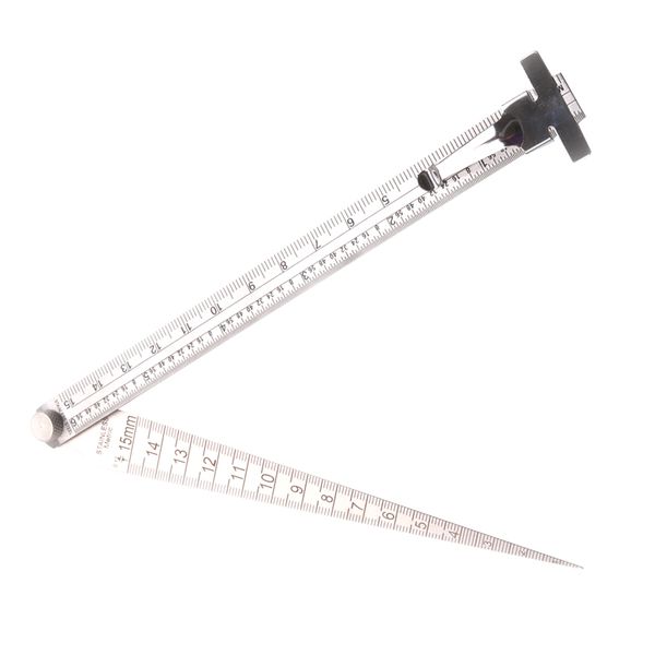 

thickness gauge rule hole inspection tool for measuring guitar gaps