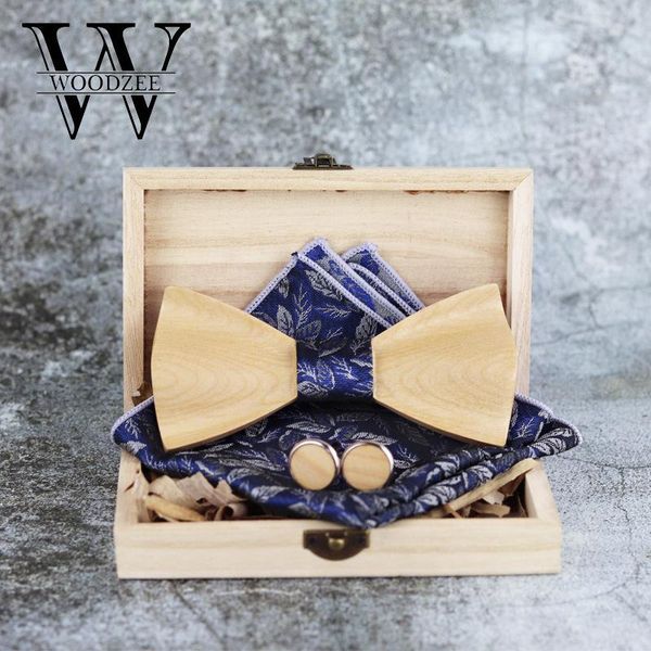 

2020 новый 3d деревянного лук галстук, квадратный шарф, манжета набор, трансграничный популярные твердая древесина свадьба луки в европе и а, Silver;golden