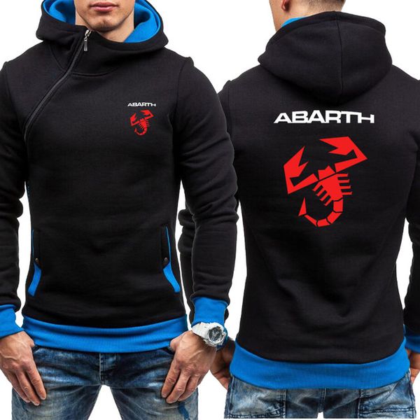 

men hoodies abarth car print casual hiphop harajuku long sleeve fleece warm hooded sweatshirts mens zipper jacket bh