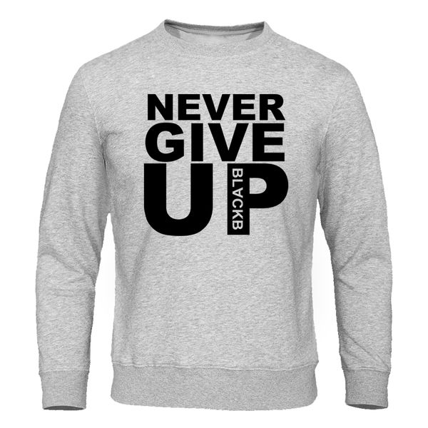 

mens hoodie you'll never walk alone men sweatshirt never give up hoodies 2019 autumn new sweatshirts casual streetwear tracksuit, Black