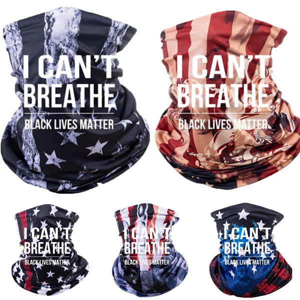 

i cant breathe shipping scarves bandanas neck gaiter face mask er with pm 2.5 filters multi-purpose sunscreen scarves #19951, Blue;black