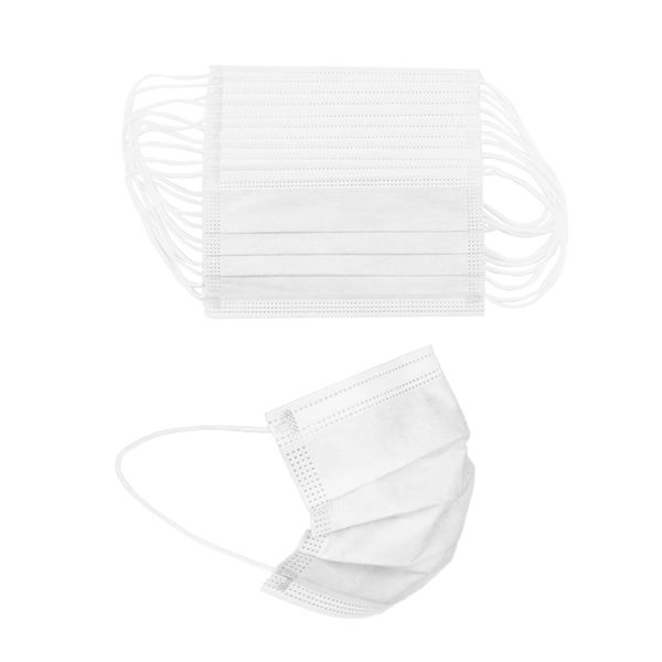 

20pieces 3 layers disposable anti dust mask breathable air fog respirators