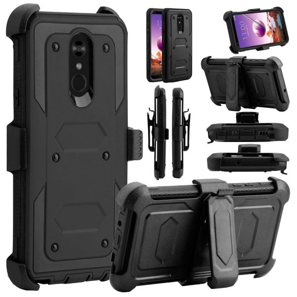 Para ZTE Blade Force Z982 Z986 Z956 Z831 Z9131 com Celt Clip Kickstand Protective Protective Heavy Phone Caixa Caixa