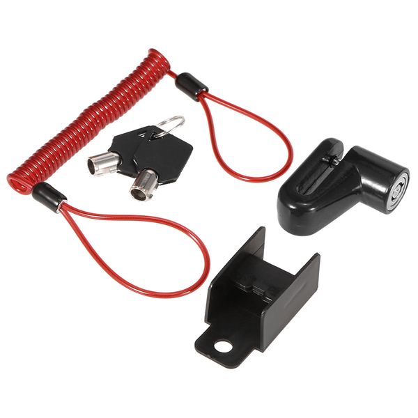 

new scooter disc brake lock bike alarm safety motorcycle brake disc lock anti-theft security scooter wheels chain ring
