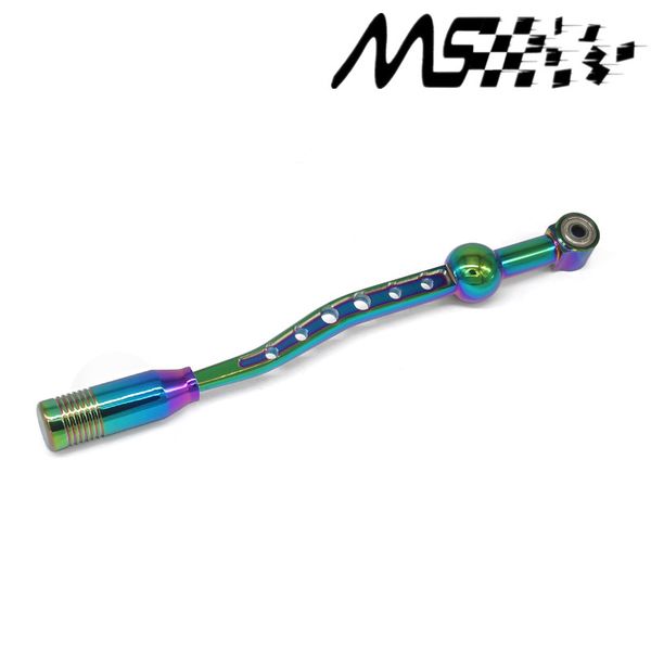 

neochrome double bend short shifter + mugen gear shift knob fit for acura integra 90-95-01 94 96 00