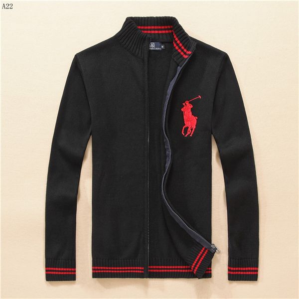 

warm sweater cardigan clothing designers cotton knit sweater 2020 winter autumn men and women luxury goods 01, White;black