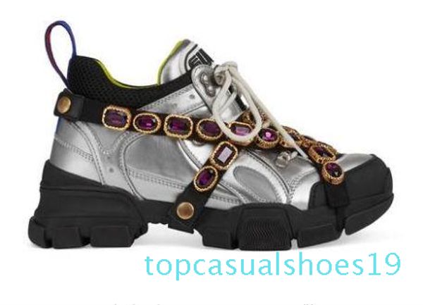 

2019 flashtrek кроссовок со сменными кристаллами негабаритные дизайн открытый походы кроссовок сапоги мужские ботинки кожаные кроссовки плат, Black