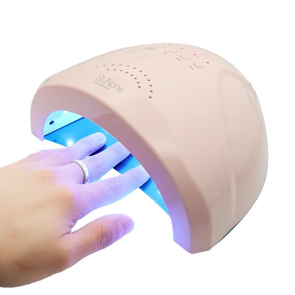 

48w uv lamp nail polish dryer 28 leds light 5s 30s 60s drying fingernail&toenail gel curing nail art dryer manicure for sunone