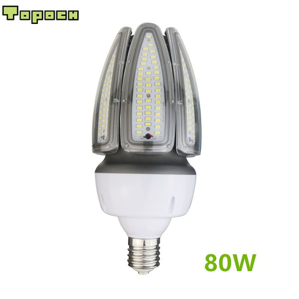 Topoch Industrial LED Light 80W Bulb 10000 LM UL CE Listed 250W HPS Base a vite Mogul di ricambio IP65 Illuminazione per interni ed esterni