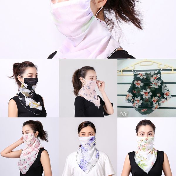 

h9qll cycling can't bandana breathe face cover outdoor breathable anti dust scarf i mask magic scarf protective masks, Black