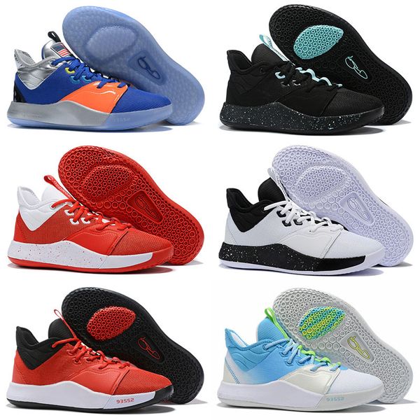 

hot paul george pg 3 3s палмдейла iii p.george баскетбольная обувь дешевые pg3 звездное синий оранжевый красный черный спорт кроссовки разме
