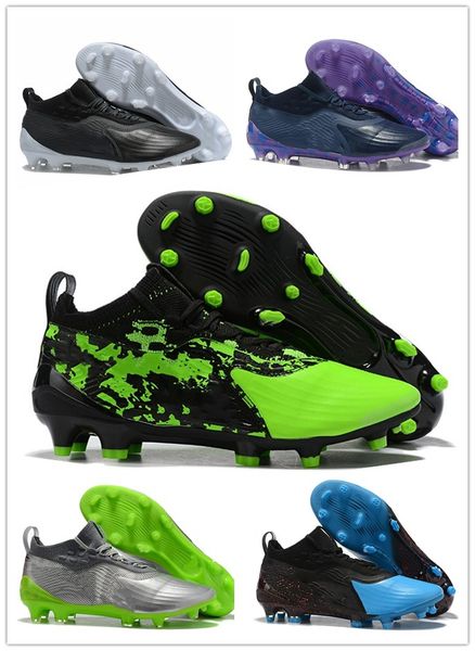 

2020 new mens original one 19.1 limited edition mvp fg ag football shoes orange black one19.1 hacked pack soccer cleats shoes
