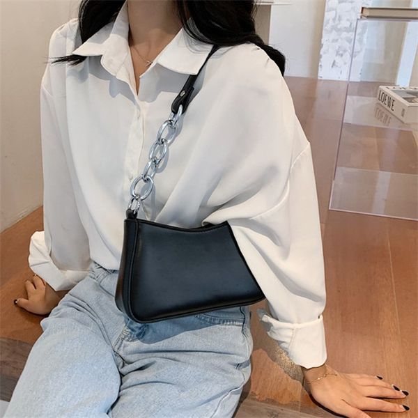 

fashion street female bag new personality pure color simple and versatile frosted chain casual one shoulder small square bag ing