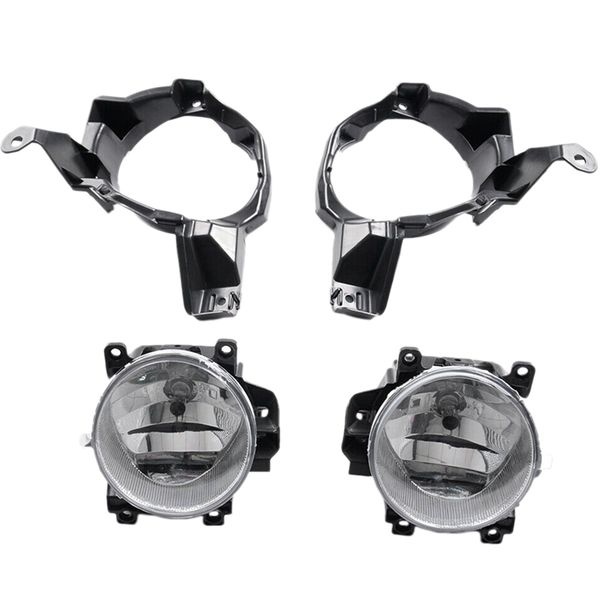 

clear lens front bumper driving fog light/lamp+switch for 2013-2015 rav4