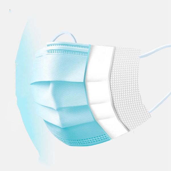 

disposable face mask dental dust flu mouth 3 ply & ear loop dust protection masks disposable face mask