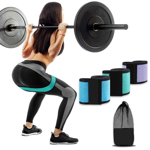 

gym fitness equipment strength training resistance bands yoga tension squat hip exercise loops sport training equipment