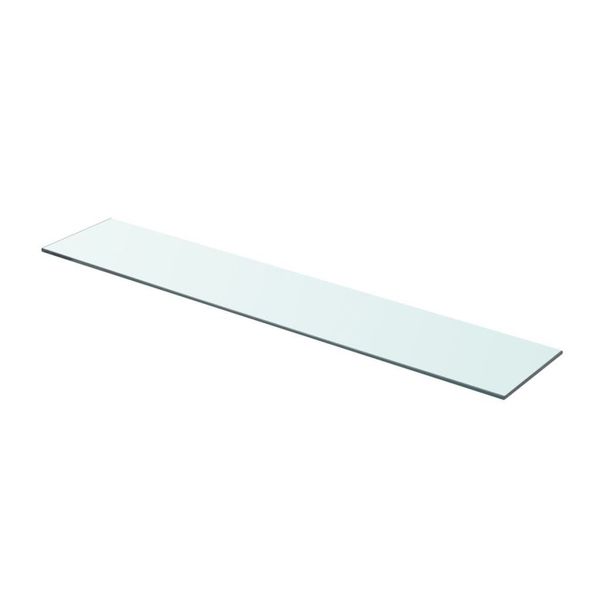 

clear glass shelf panel 80x15 cm garden sets