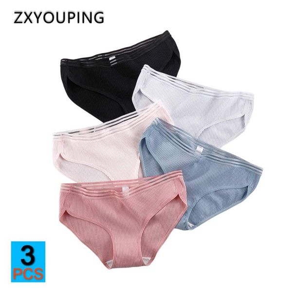 

women's panties 100kg big size women underwear cotton plus briefs striped seamless -4xl female lingerie mid rise, Black;pink