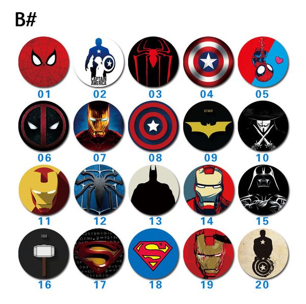 

wholesale fashion fashion airbag bracket cute cartoon anti-drop sup mobile phone holder airbag bracket with retail package universal