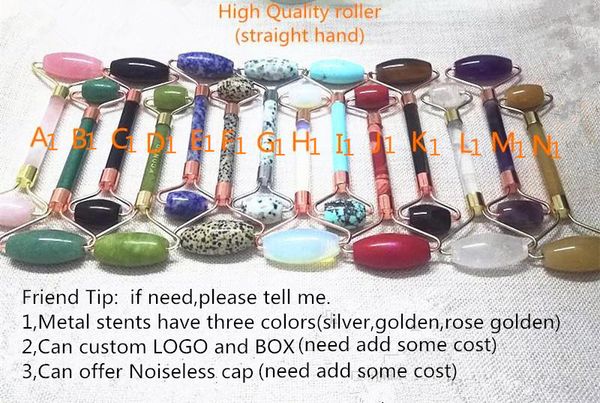 

Factory whole ale natural jade fir t generation face roller ma ager can offer noi ele roller cu tom logo and box