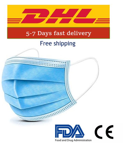 

dhl ce&fda150pcs kf94 face mask masks mascherine antivirus ffp3 kn95 mouth filter anti viru