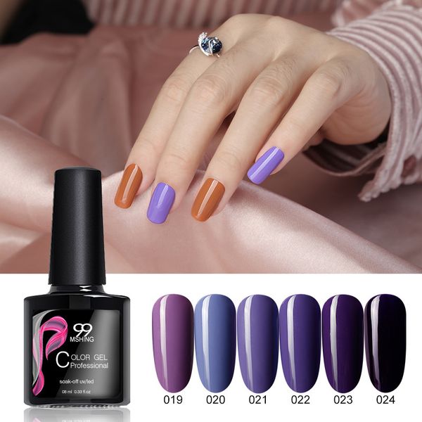 

mshing99 gel polish nail polish for manicure semi permanent vernis coat uv led gel varnish soak off nail art, Red;pink