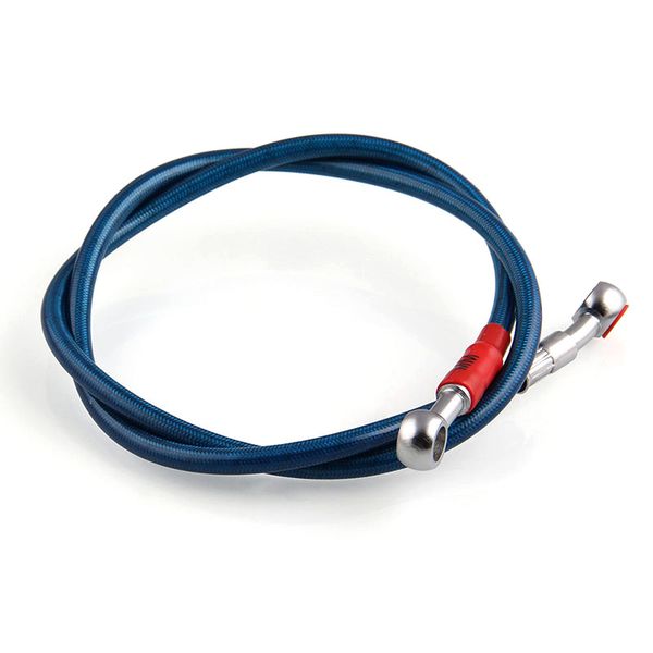 

96cm motorcycle brake oil hose tube line fitting stainless steel braided