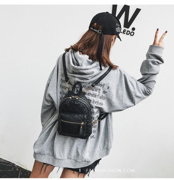 

2020 new women's korean backpack fashion wild backpack simple